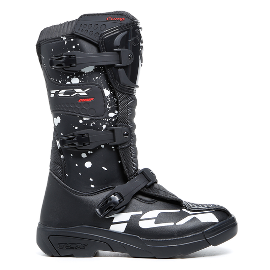 TCX Comp-Kid - Black/Black/White