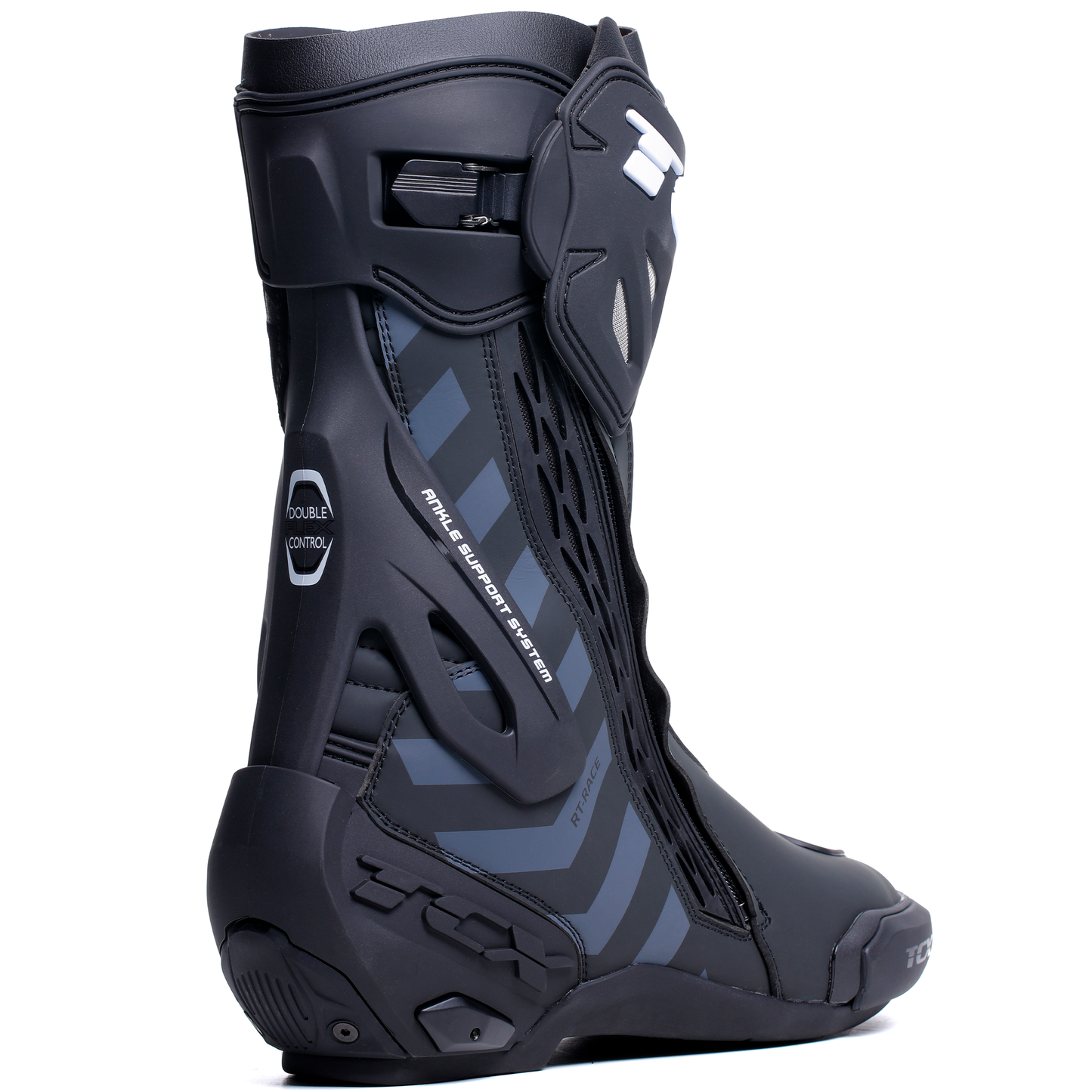 TCX RT-Race Boots - Black/Dark Grey 42C