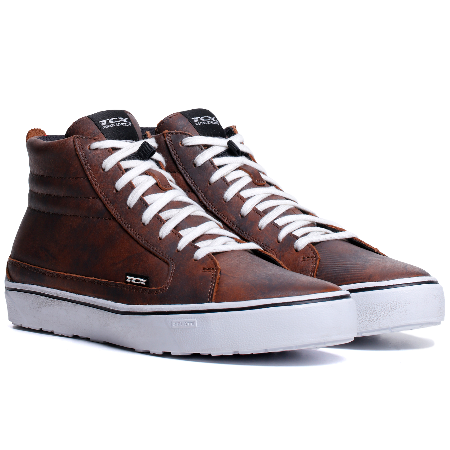 TCX Street 3 Waterproof Boots - Brown/White 30I