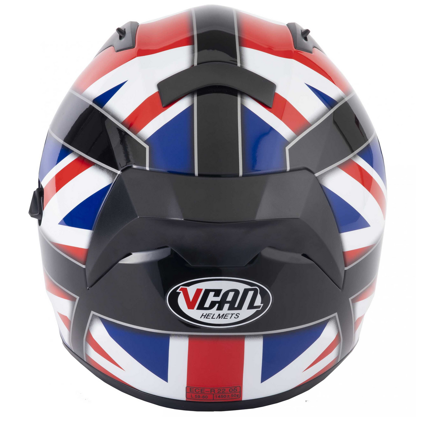 Vcan H128 - Union Jack - Free Additional Visor
