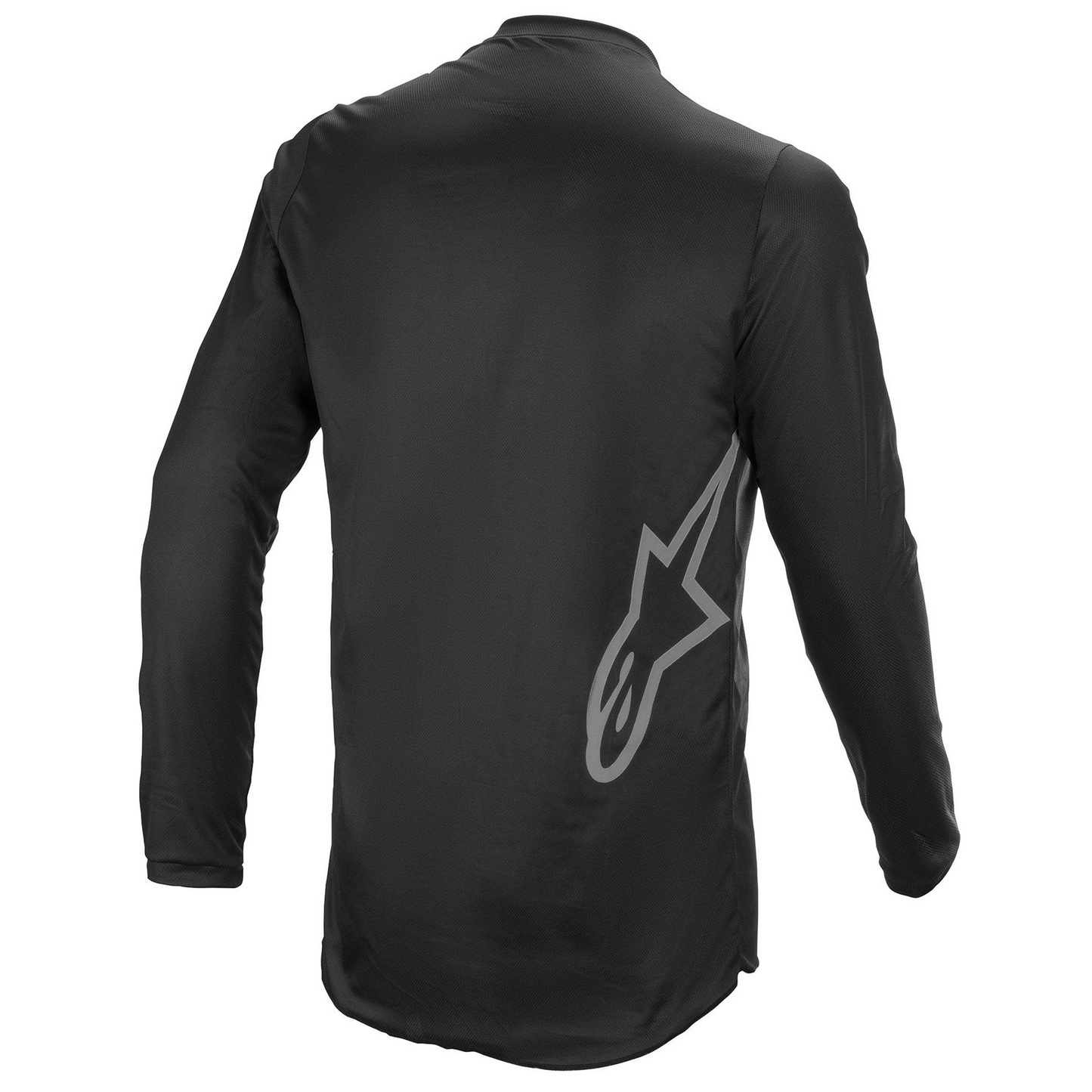 Alpinestars Alpinestars Fluid Graphite Jersey - Black/Dark Grey - Side View