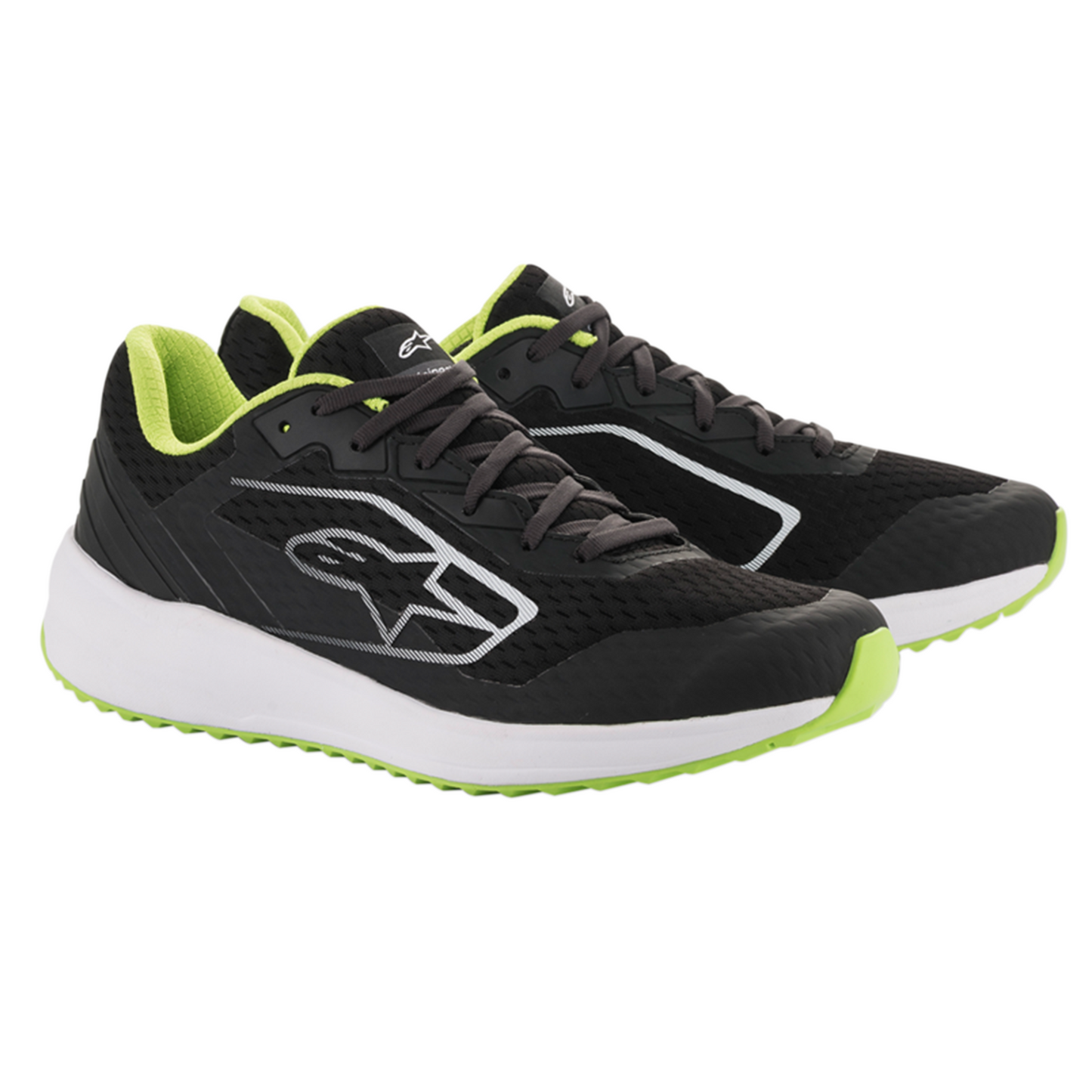 Alpinestars Meta Road Shoes - Black/White/Green