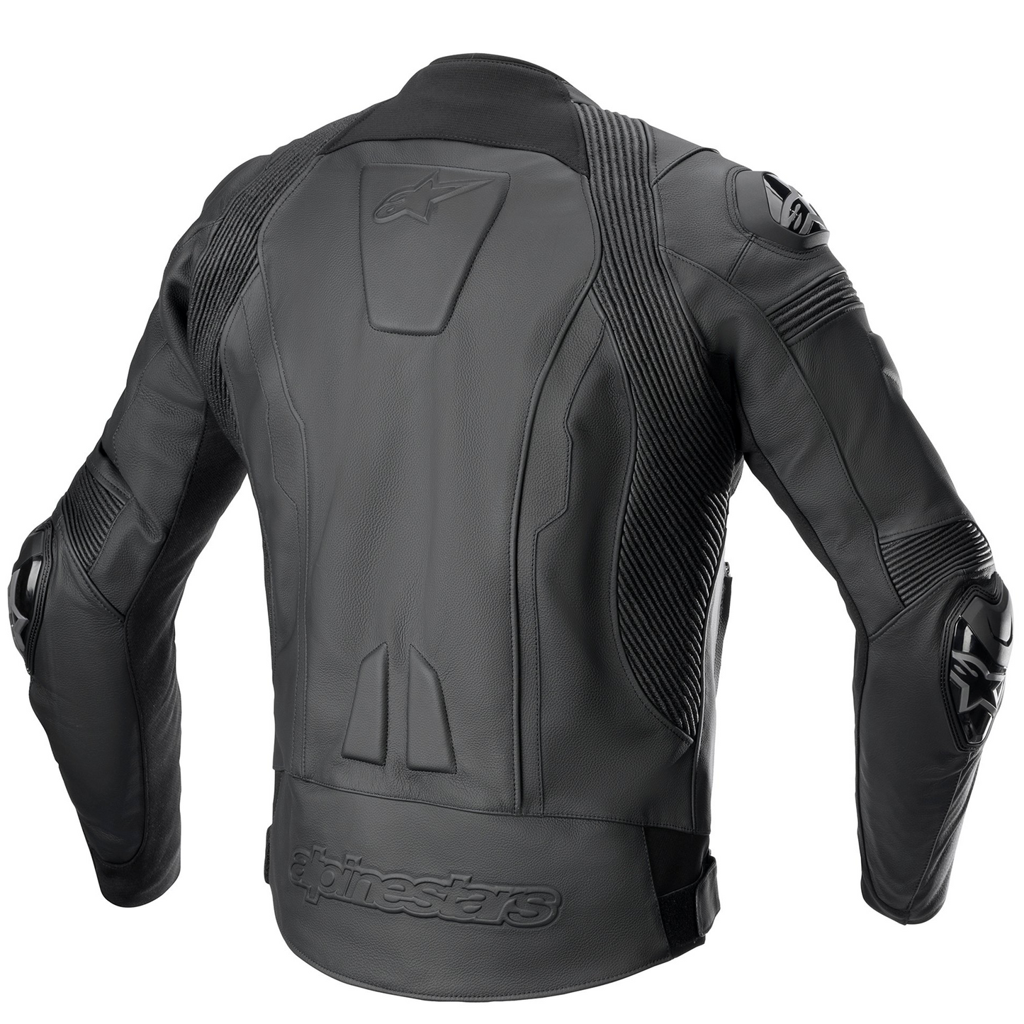 Alpinestars Alpinestars Missile V2 Leather Jacket - Black/Black - Side View