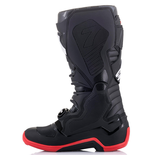 Alpinestars Tech 7 Motorcross Boots - Black/Cool Grey/Red (1153)