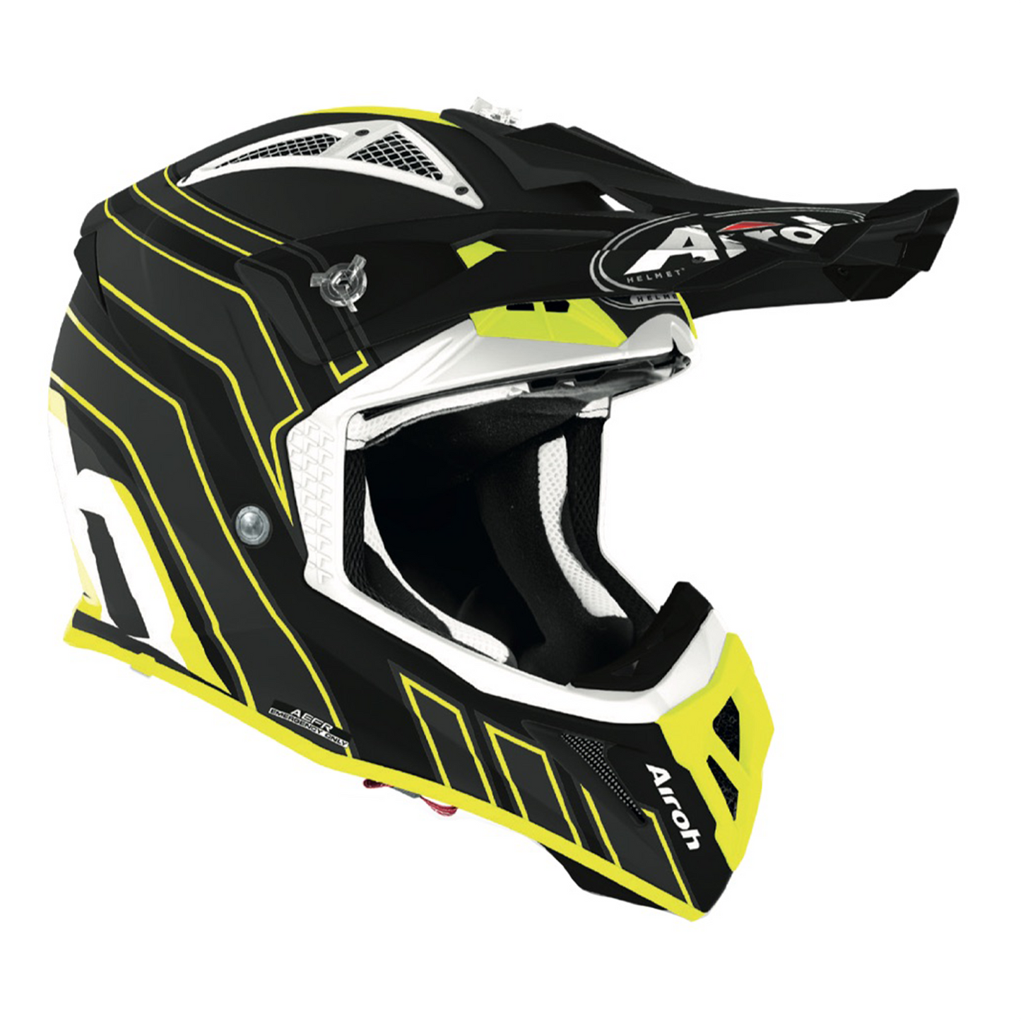 Airoh Airoh Aviator Ace - Art Black Matt - Side View
