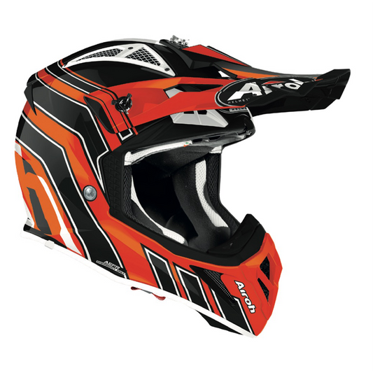Airoh Aviator Ace - Art Orange Gloss