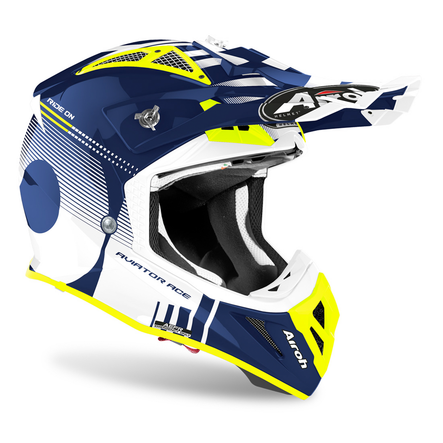 Airoh Aviator Ace - Nemesi Blue Gloss