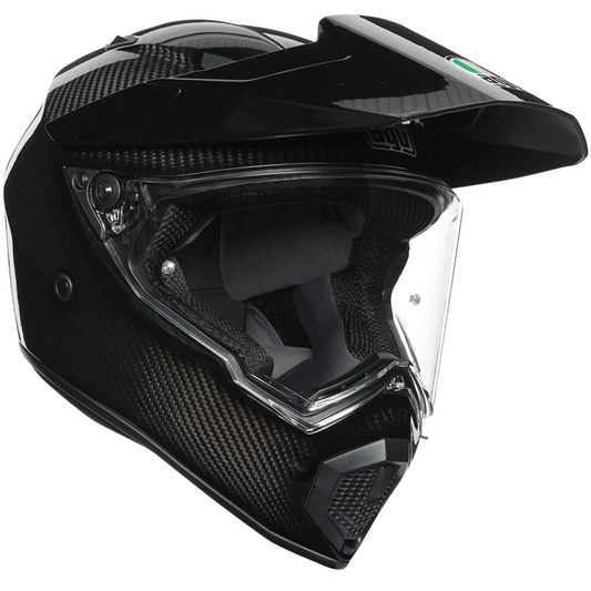 AGV AX-9 Glossy Black Carbon