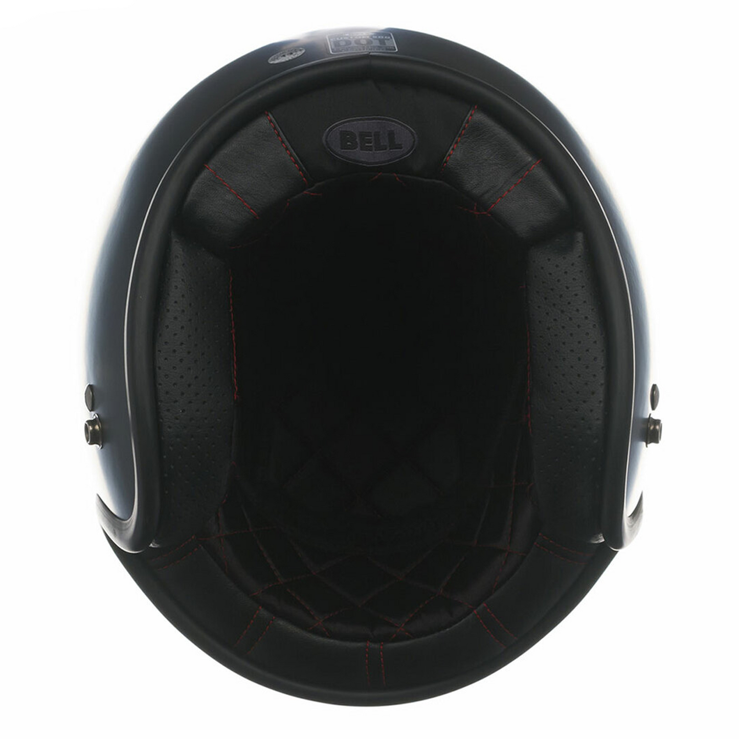 Bell Bell Custom 500 - Solid Matt Black with Optional - Snap on Visor - View 7