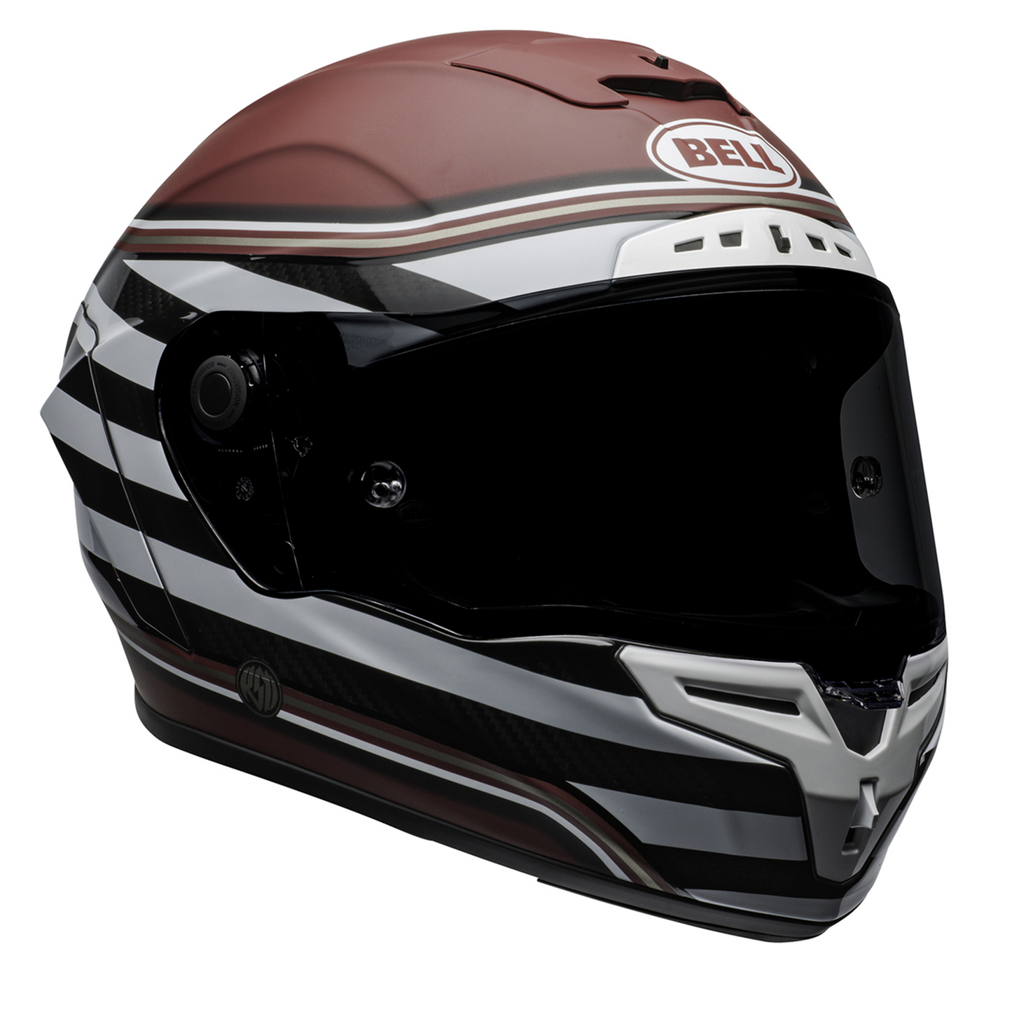 Bell Race Star Flex DLX - RSD The Zone M/G White/Candy Red - Includes Protint Visor