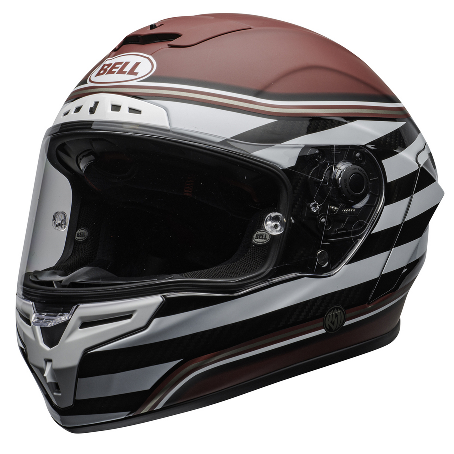 Bell Race Star Flex DLX - RSD The Zone M/G White/Candy Red - Includes Protint Visor