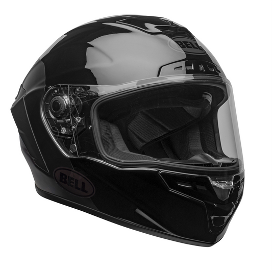 Bell Star DLX MIPS - Lux Checkers Matt/Gloss Black/Rootbeer - Includes Dark Visor