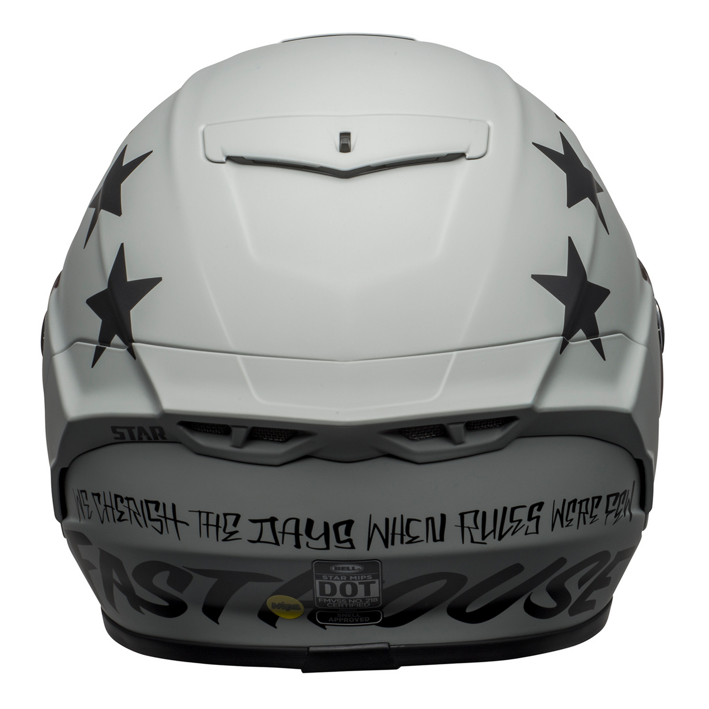 Bell Star DLX MIPS - Fasthouse Matt Grey/Black - Includes Dark Visor