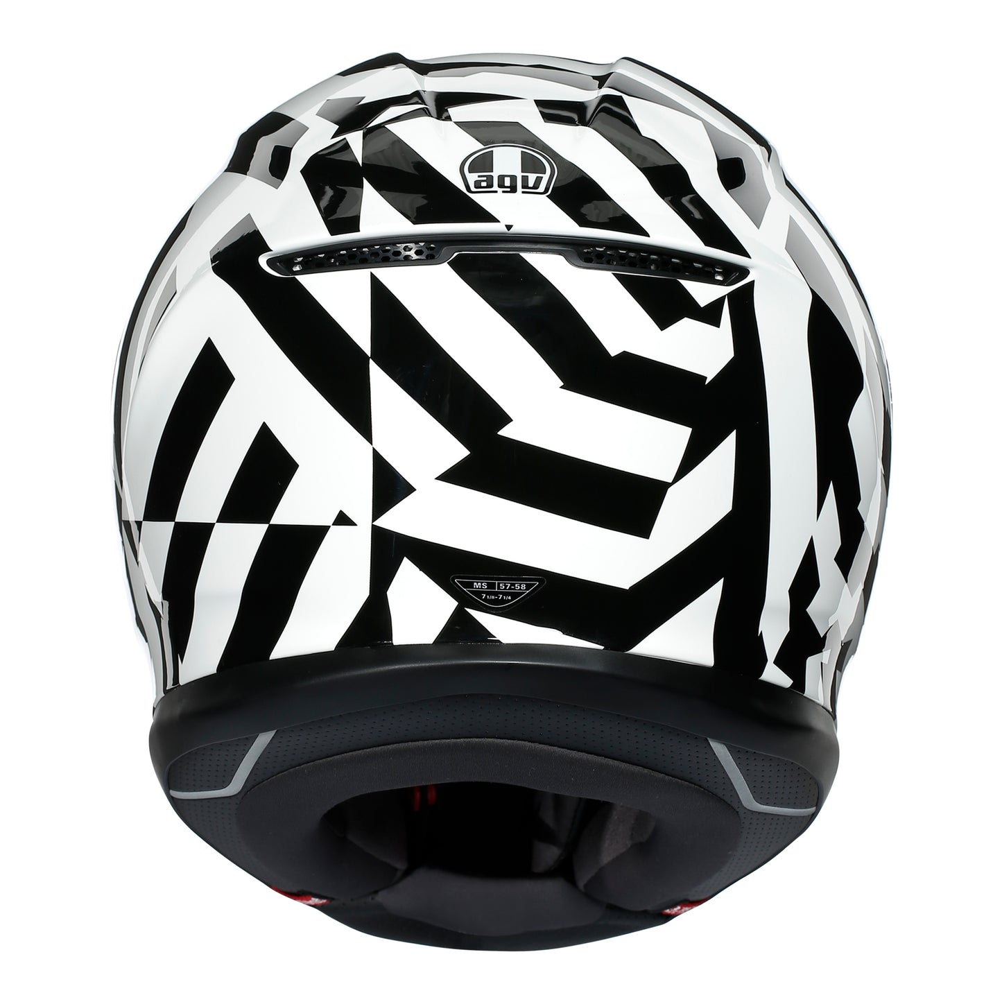 AGV K6 - Secret - Black/White