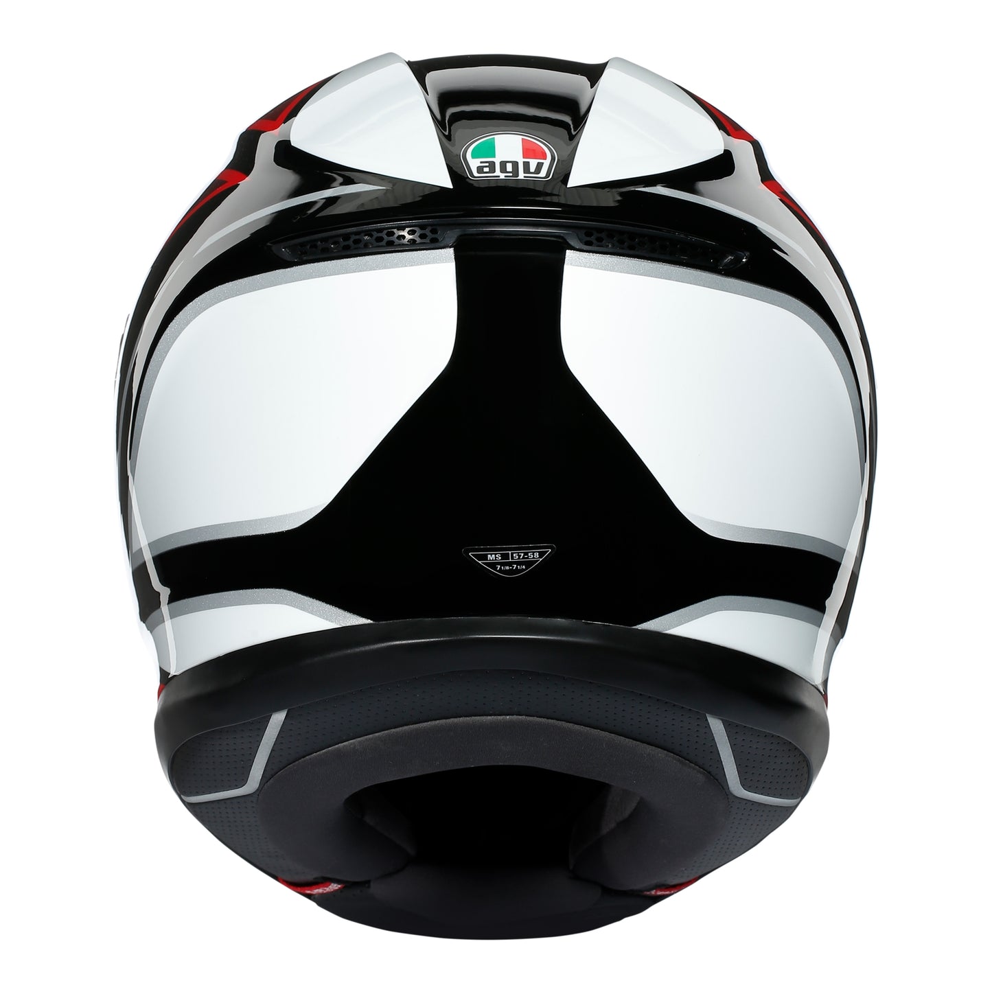 AGV K6 - Hyphen - Black/Red/White