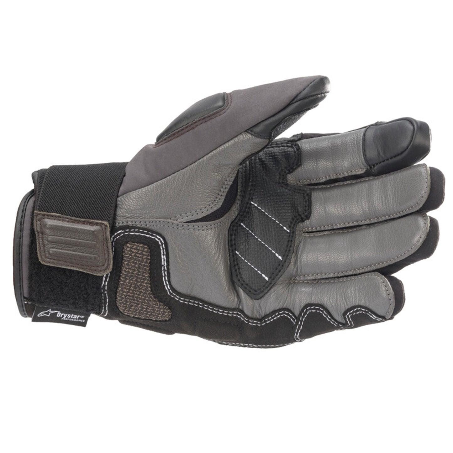 Alpinestars Alpinestars Corozal V2 Drystar Glove - Black/Brown/Dark Grey - Side View