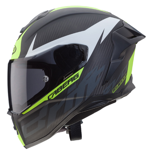 Caberg Drift Evo Carbon - Matt Anthracite/Yellow Fluo