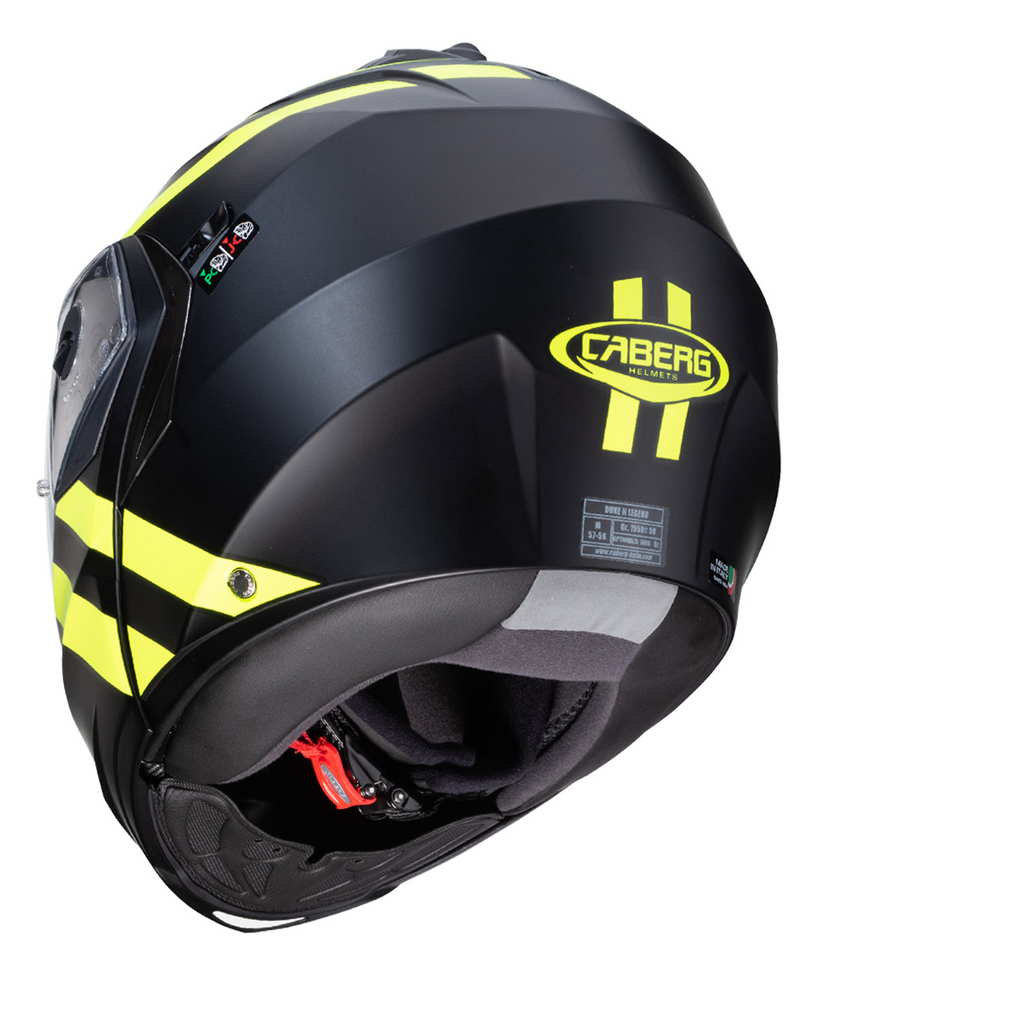 Caberg Duke II - Super Legend - Matt Black/Yellow Fluo