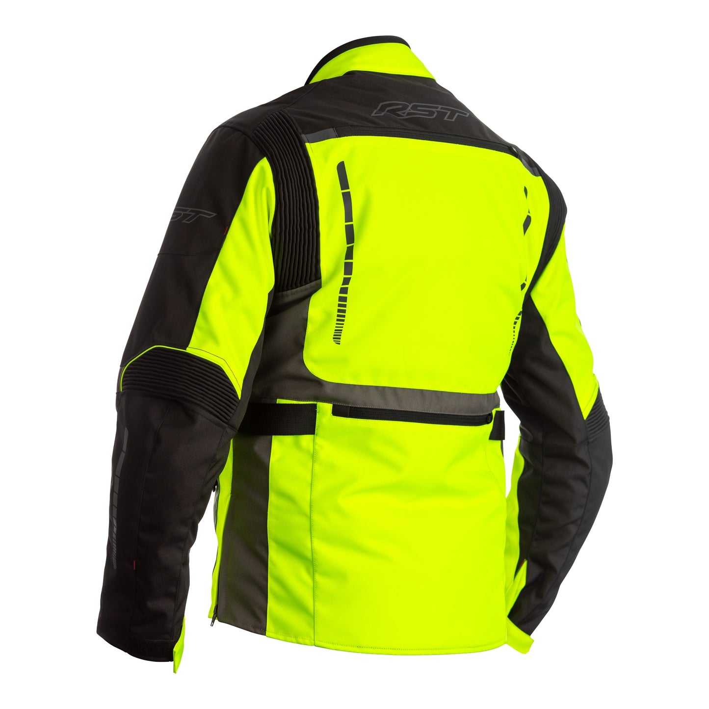 RST RST Atlas CE Men's Waterproof Textile Jacket - Flo Yellow / Black / Grey (2366) - View 6