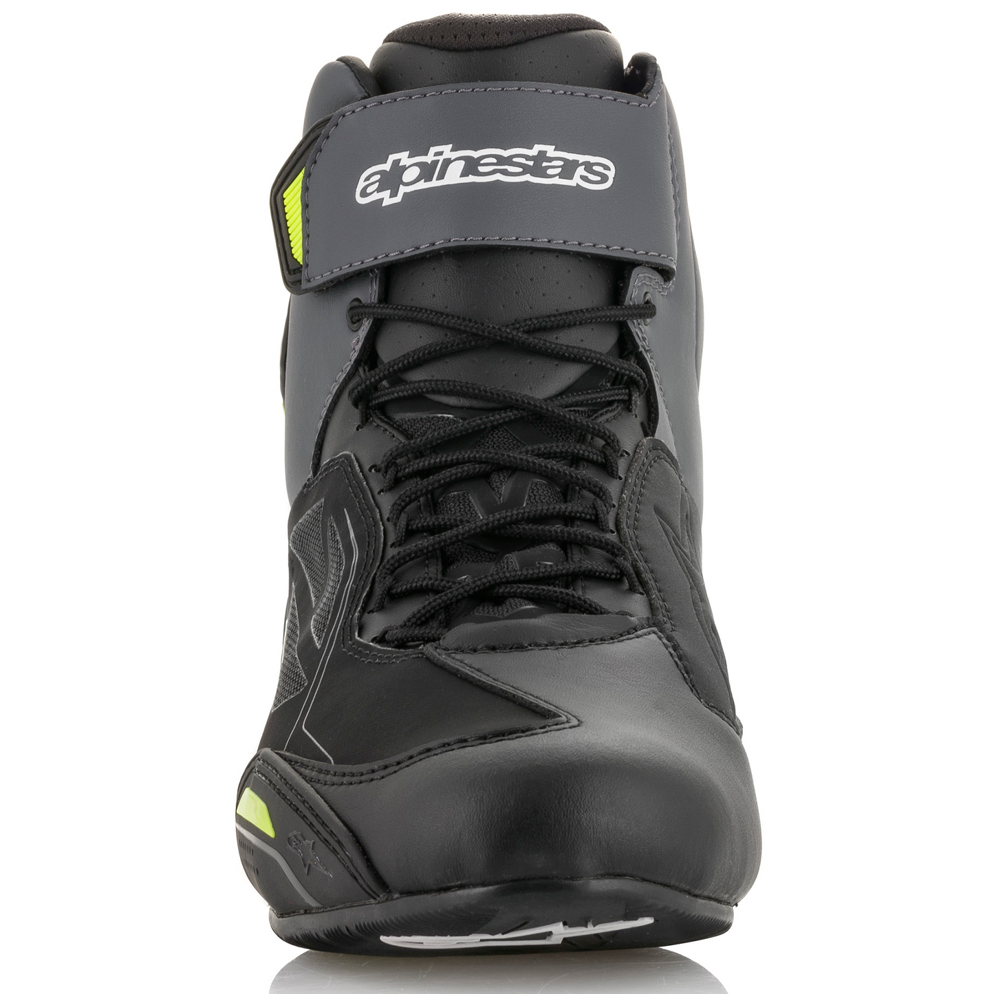 Alpinestars Faster-3 Drystar Shoes - Black/Grey/Flo Yellow