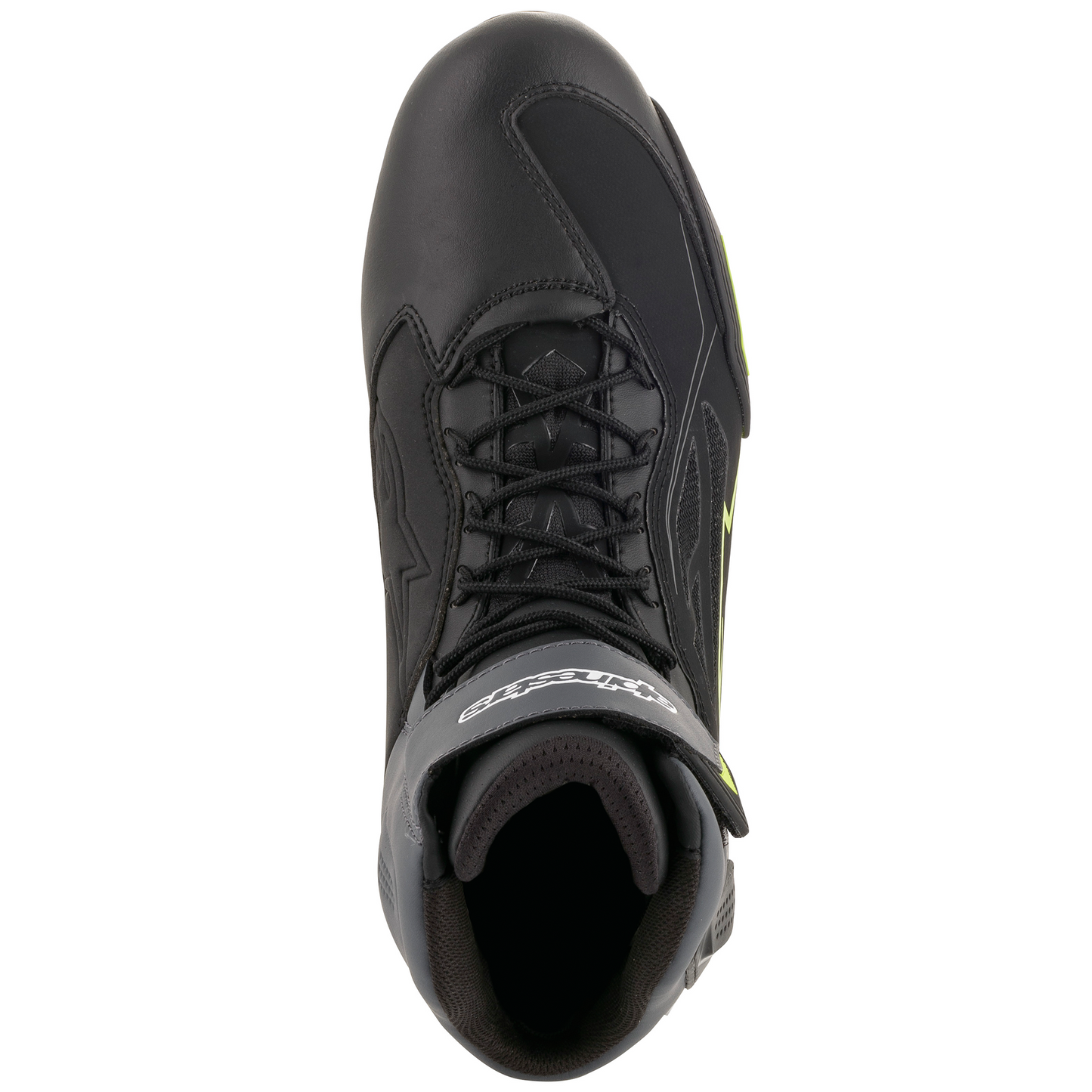 Alpinestars Faster-3 Drystar Shoes - Black/Grey/Flo Yellow