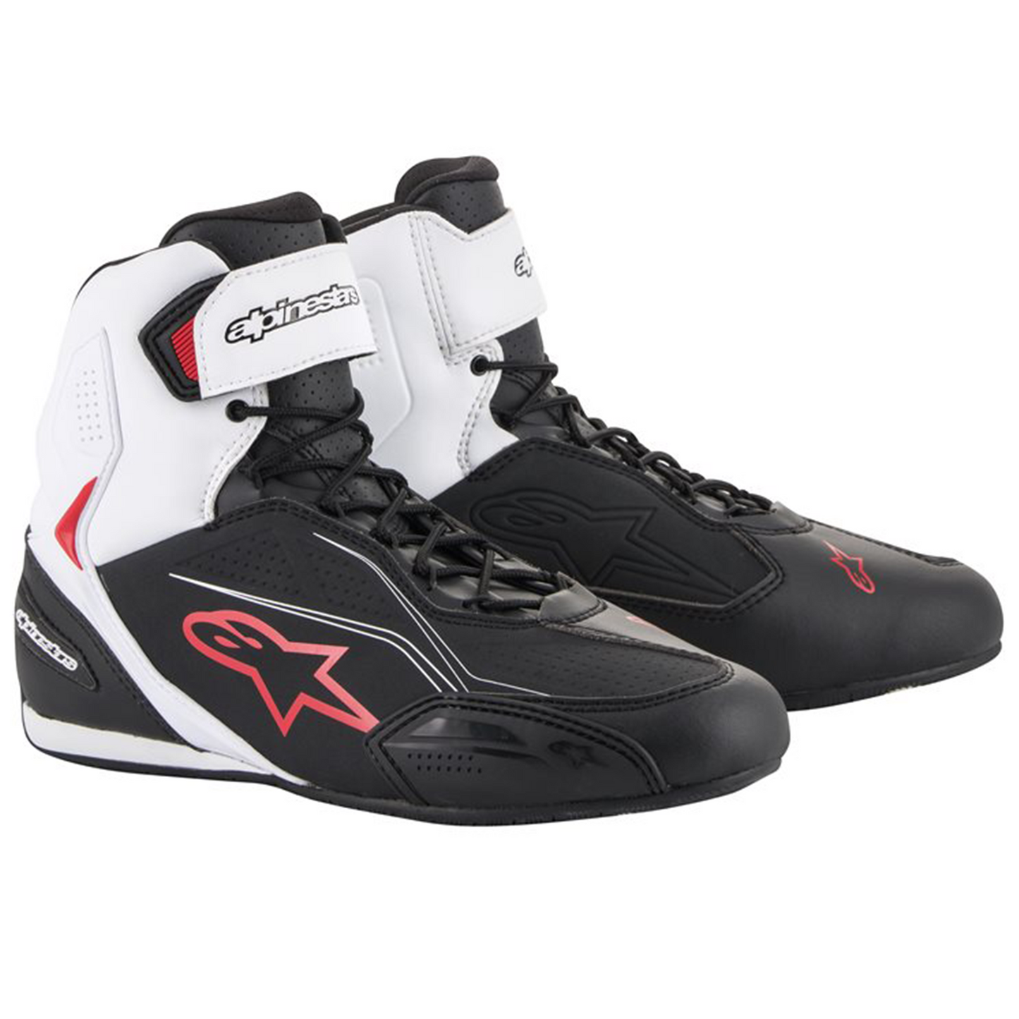 Alpinestars Faster-3 Shoes - Black/White/Red