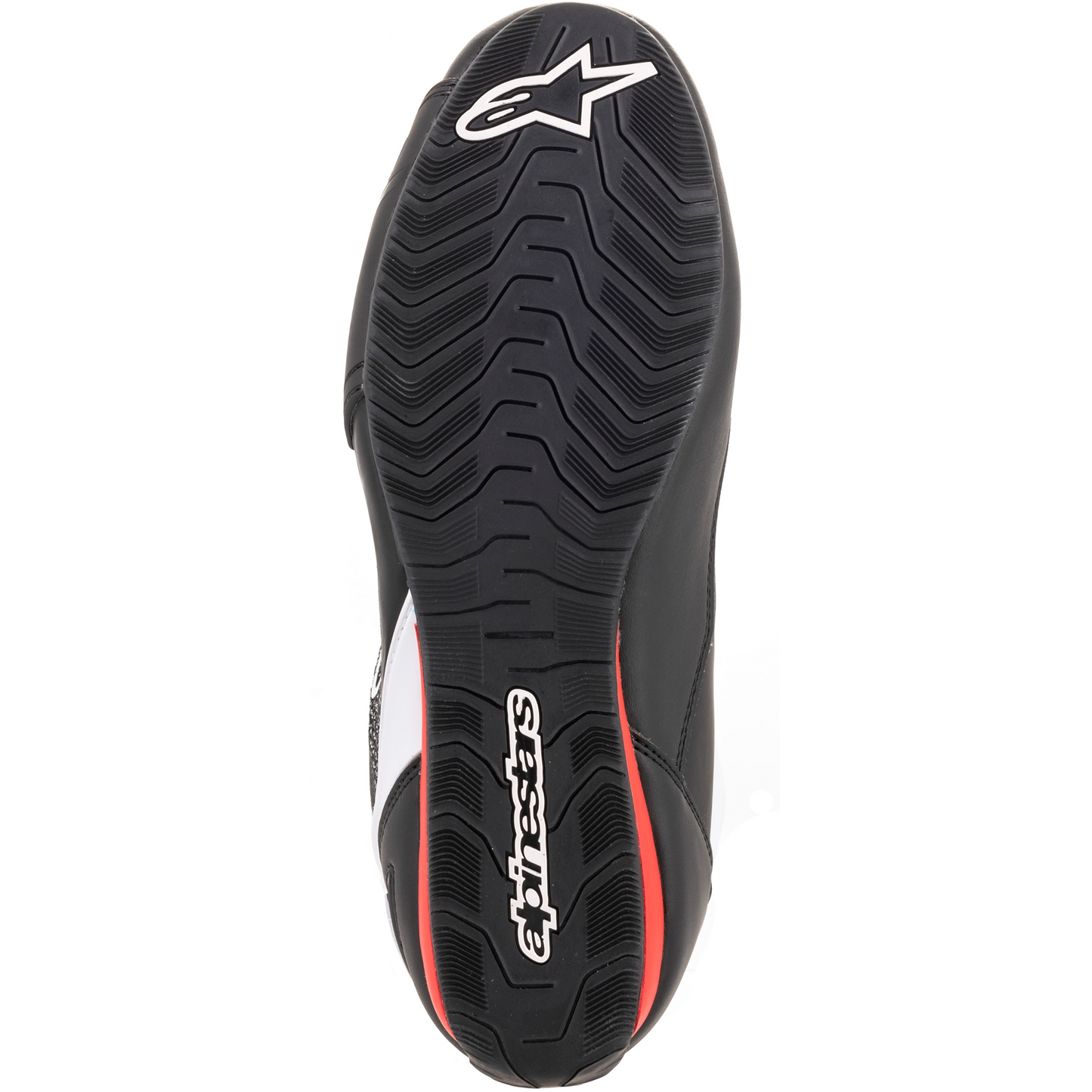 Alpinestars Alpinestars Faster-3 Ride Knit Shoes - Black/White/Red - View 7