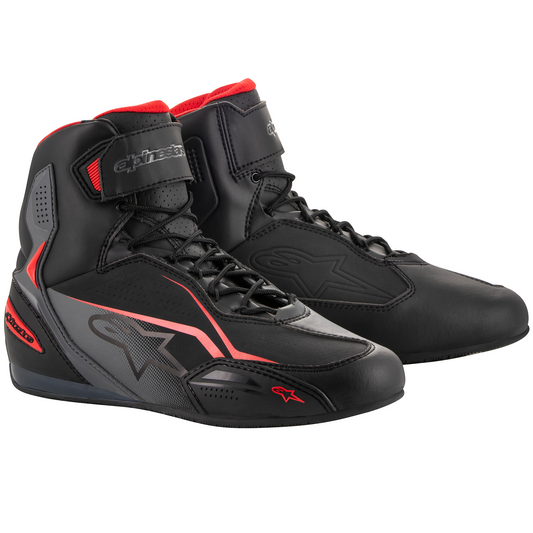 Alpinestars Faster-3 Shoes - Black/Grey/Red