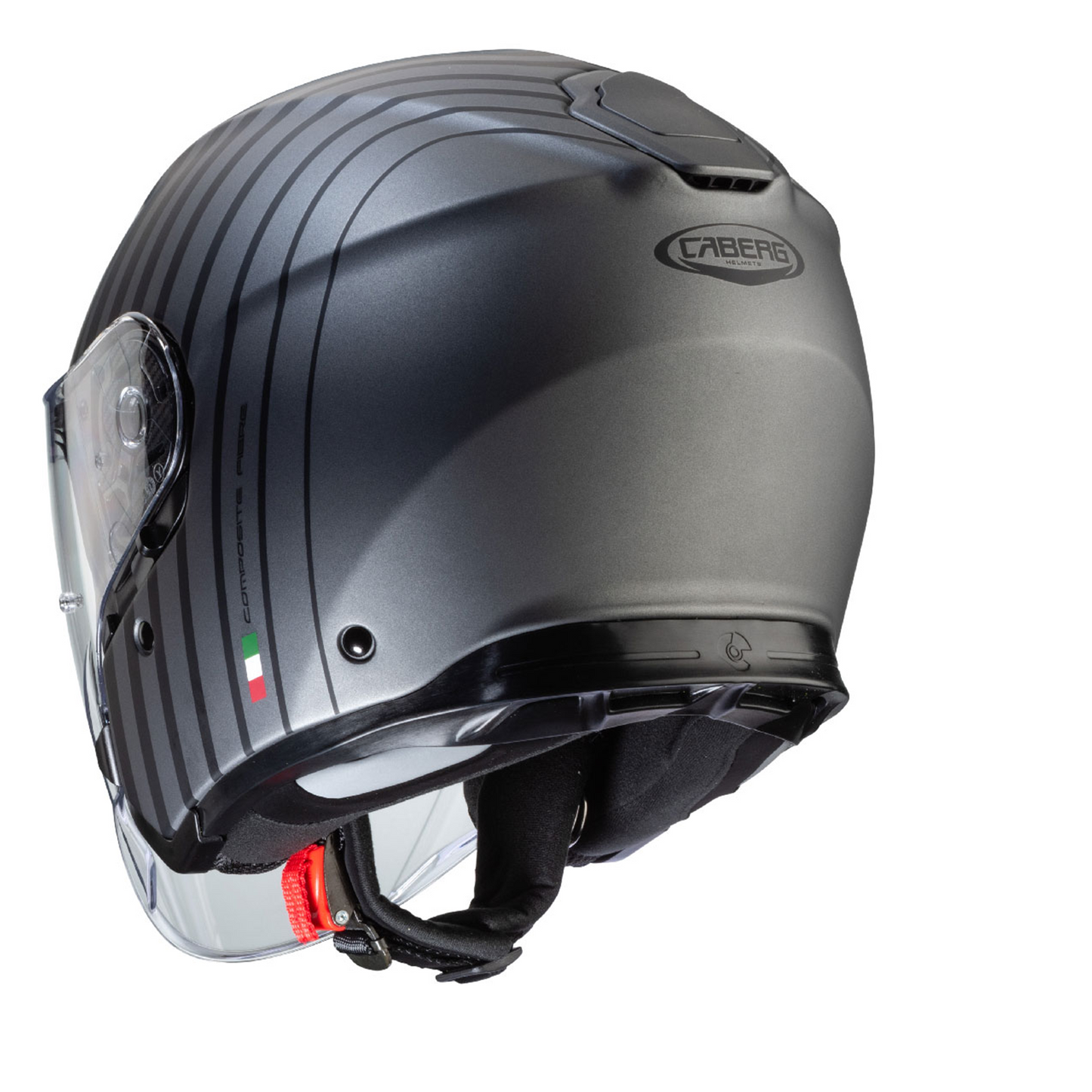 Caberg Flyon Bakari - Matt Gun Metal/Black