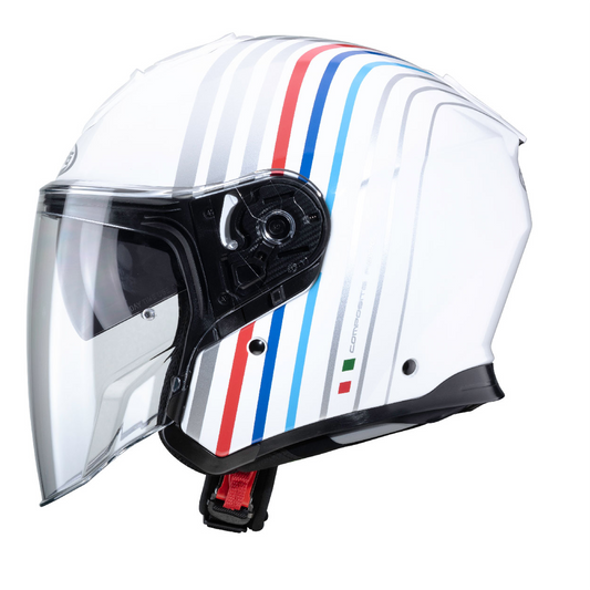 Caberg Flyon Bakari - White/Silver