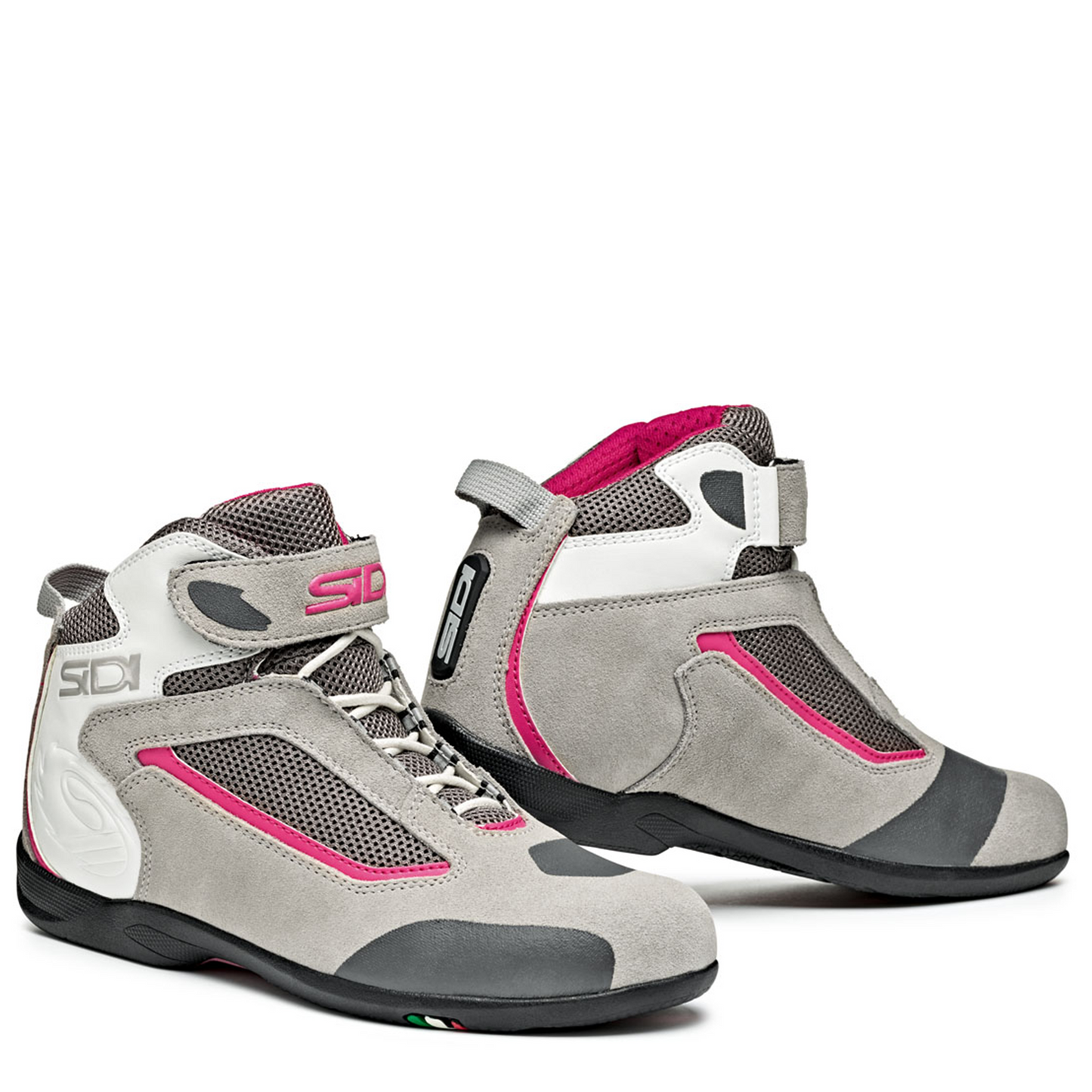 Sidi Sidi Gas - Grey/Pink - Front View