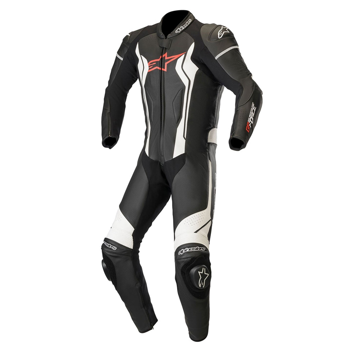 Alpinestars Alpinestars GP Force 1 Piece Suit - Black/White - Side View