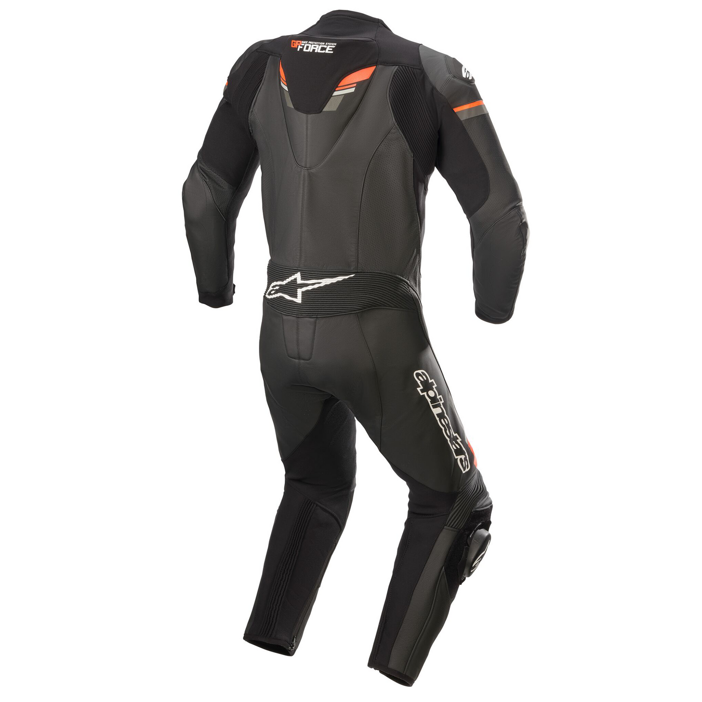 Alpinestars GP Force Chaser 1 Piece Suit - Black/Red Flo