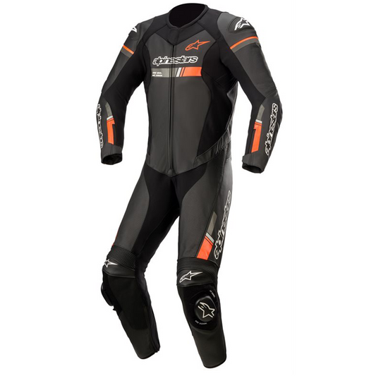 Alpinestars GP Force Chaser 1 Piece Suit - Black/Red Flo