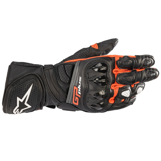 Alpinestars GP Plus R V2 Gloves - Black/Red Flo