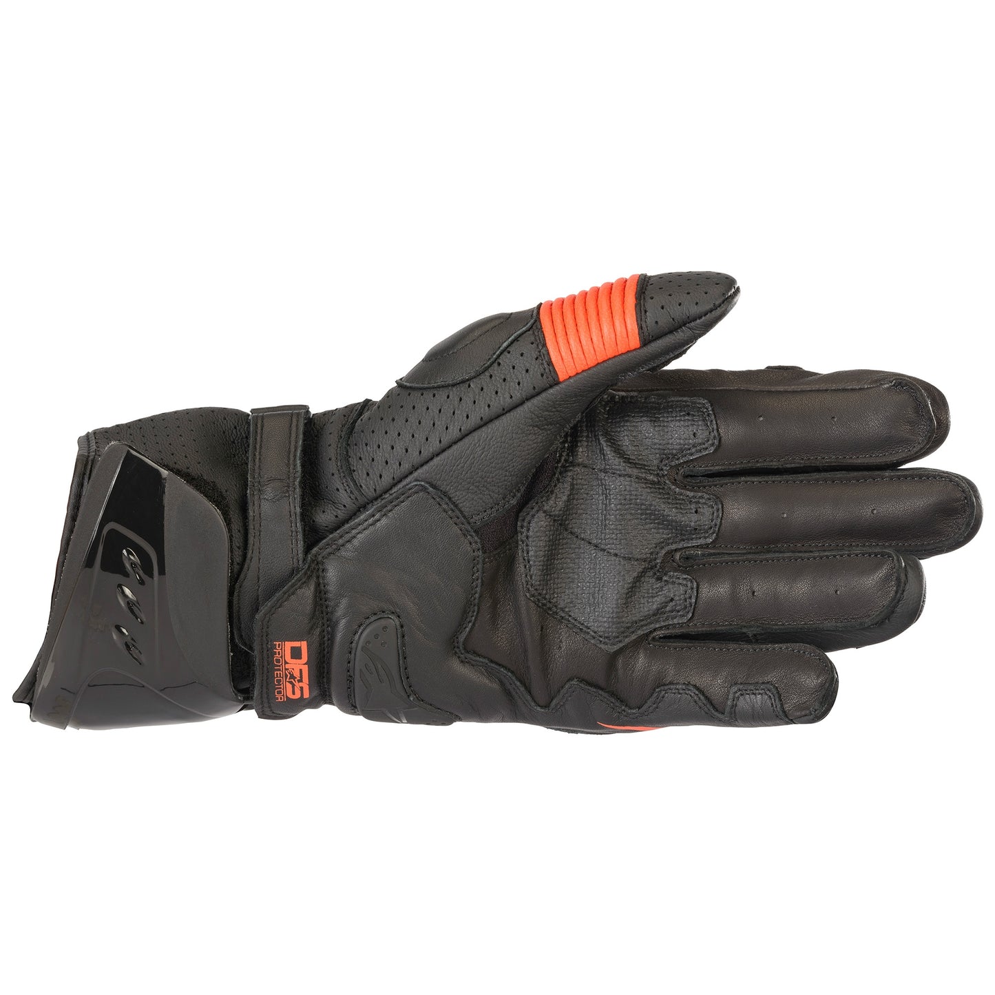 Alpinestars Alpinestars GP Pro R3 Gloves - Black/Flo Red - Side View