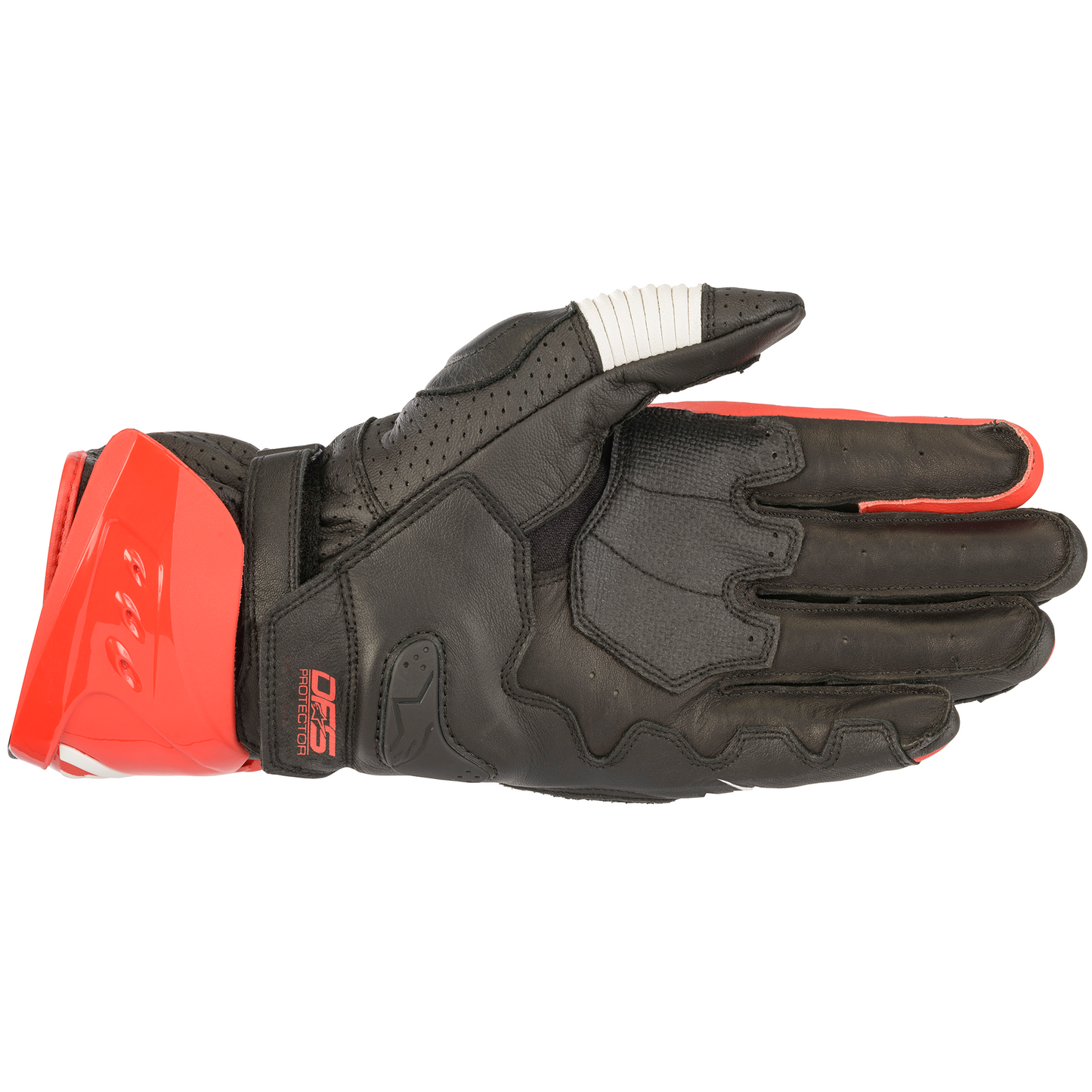 Alpinestars Alpinestars GP Pro R3 Gloves - Black/White/Bright Red - Side View