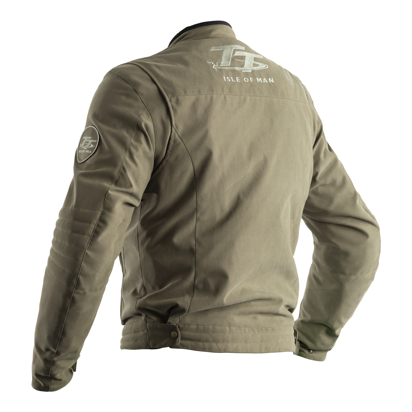 RST RST IOM TT Crosby Textile Riding Jacket - CE Approved - Sage - Side View