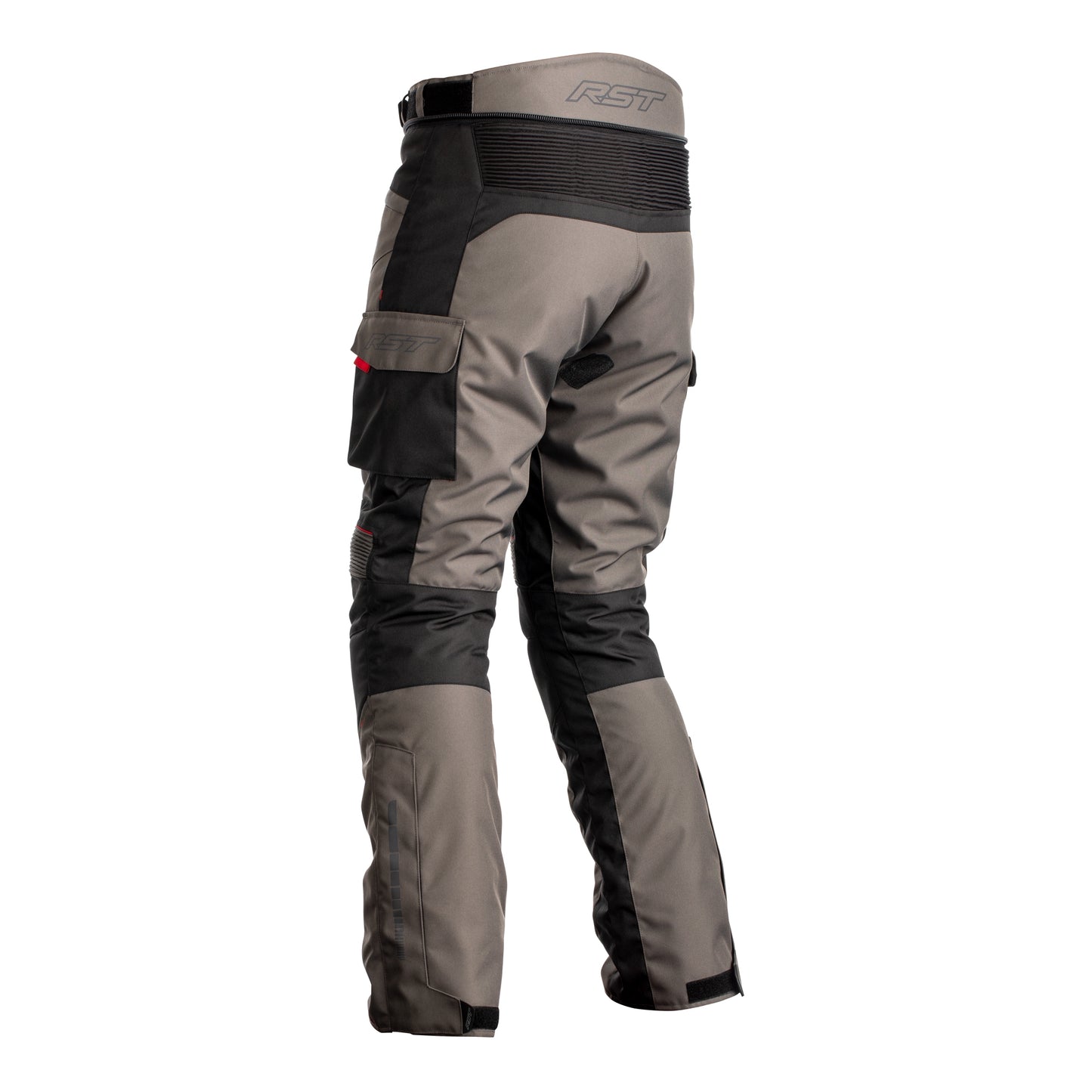 RST Atlas (CE) Men's Waterproof Textile - Regular Length - Jean - Grey / Black / Red