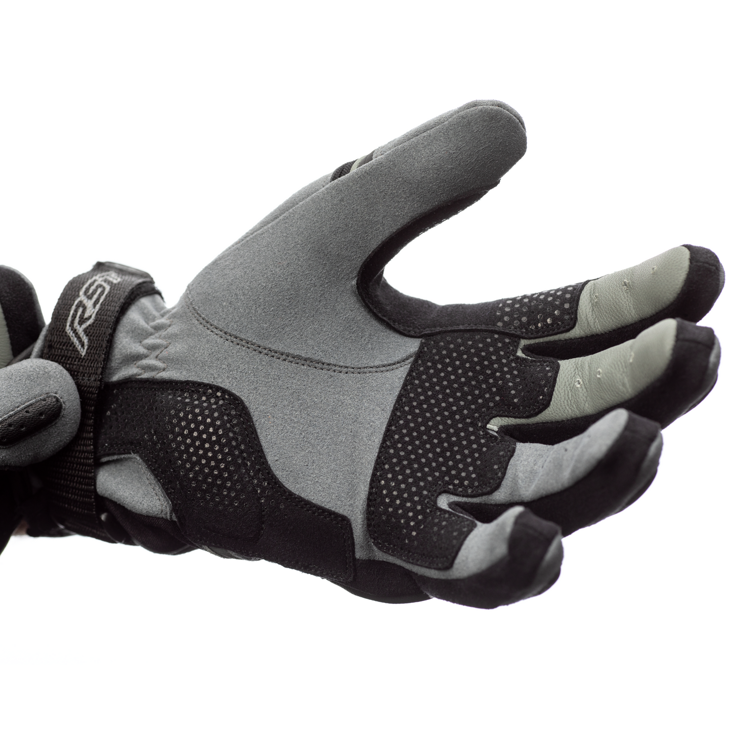 RST Adventure-X CE Gloves - Grey/Silver