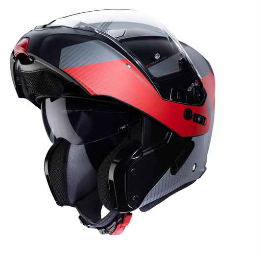 Caberg Horus Scout - Matt Black/Red/Anthracite/Silver