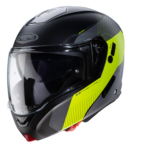 Caberg Horus Scout - Matt Black/Yellow Fluo/Anthracite/Silver