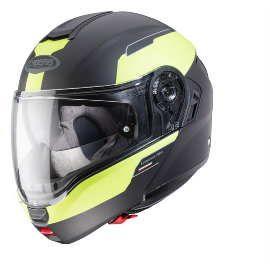 Caberg Levo Prospect - Matt Black/Yellow Fluo