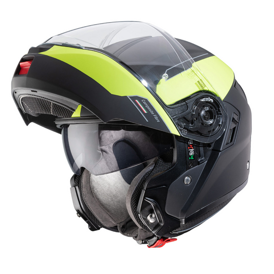 Caberg Levo Prospect - Matt Black/Yellow Fluo