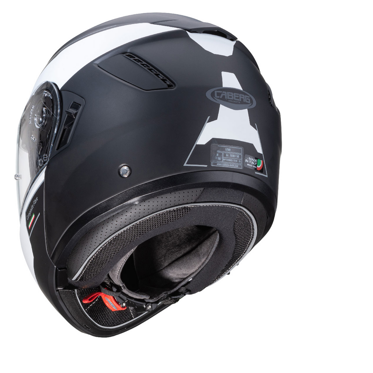 Caberg Levo Prospect - Matt Black/White