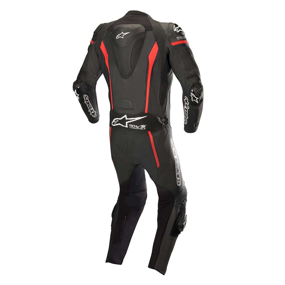 Alpinestars Alpinestars Missile leather suit Black/red - Rear View