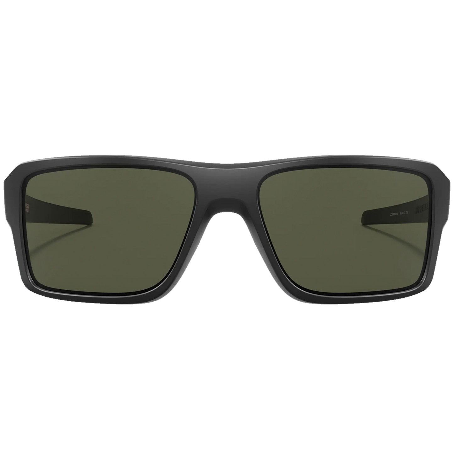 Oakley Double Edge Sunglasses (Matte Black) Dark Grey Lens