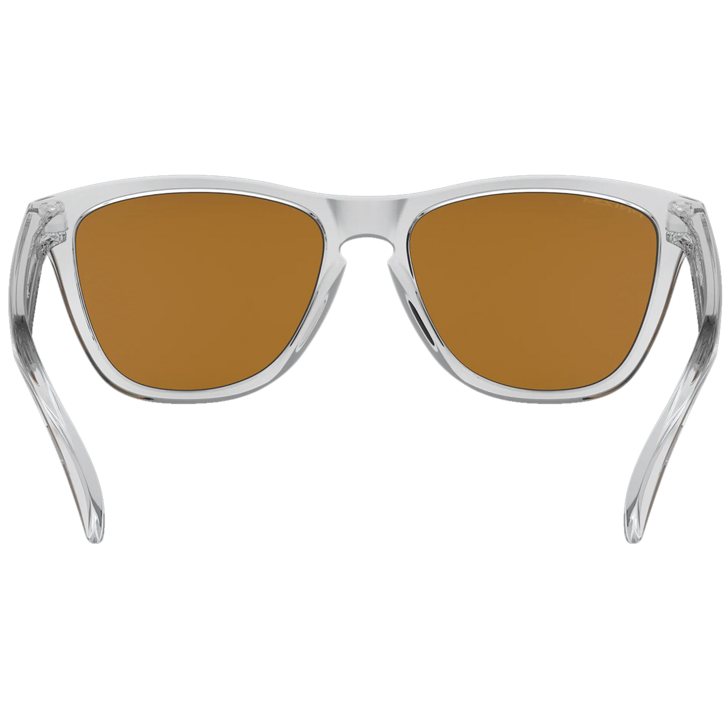 Oakley Frogskins Sunglasses (Polished Clear) Prizm Violet Lens