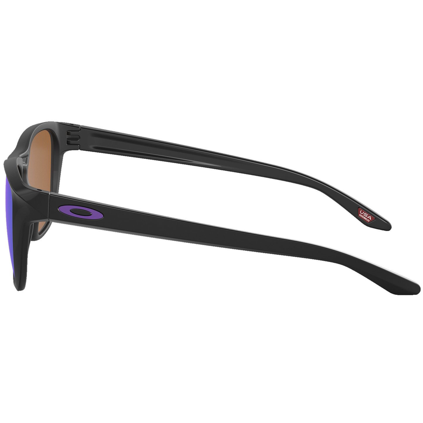 Oakley Manorburn Sunglasses (Matte Black) Prizm Violet Lens