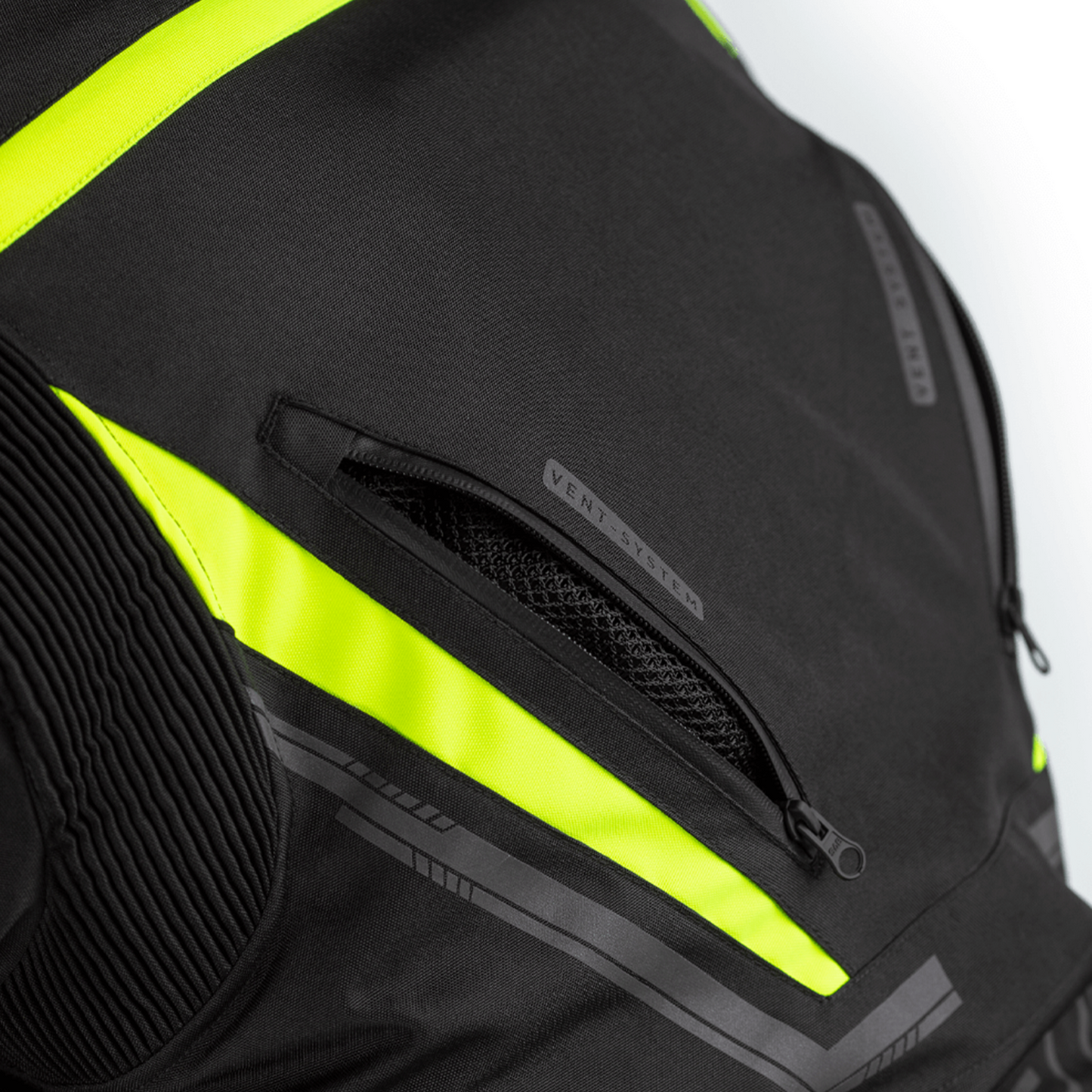 RST Pro Series Paragon 6 Textile Jacket - Black/Flo Yellow